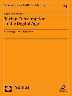 cover image of Taxing Consumption in the Digital Age
